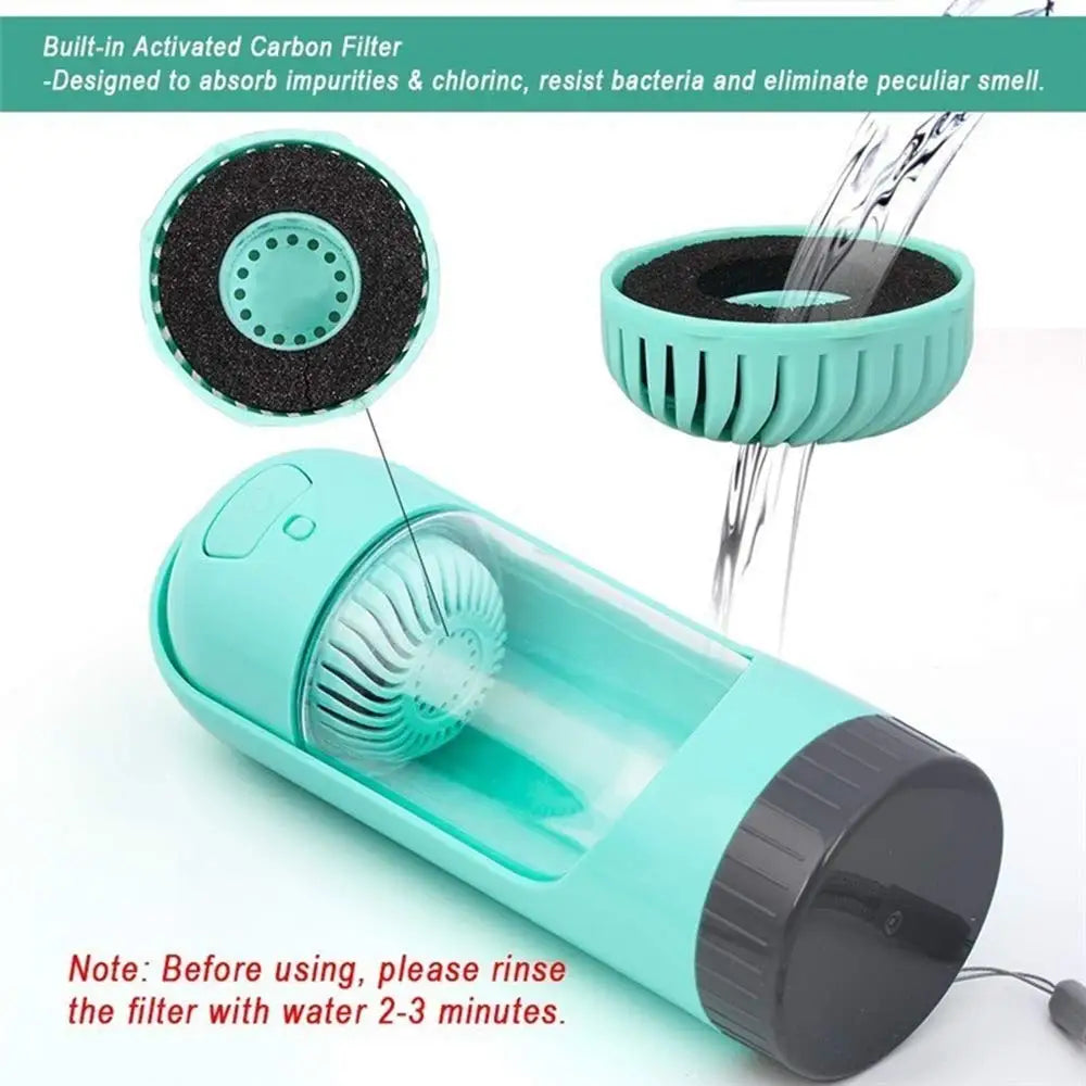 Dog Water Bottle With Filter