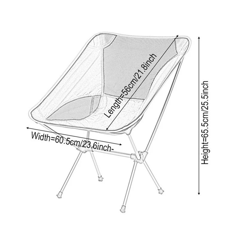 Lightweight Compact Folding Camping Chair